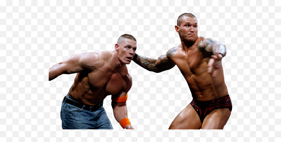 John Cena Vs Randy Orton - Randy Orton John Cena Body Emoji,John Cena Trumpet Emoji