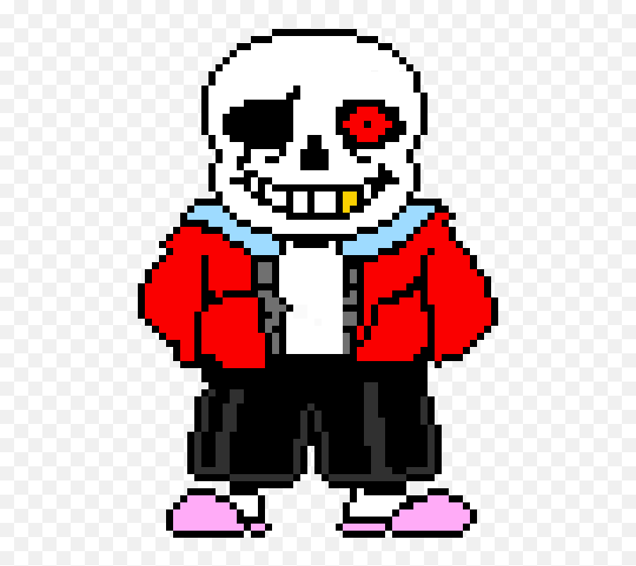 Pixel Art Gallery - Sans Undertale Emoji,Gight Emoticon