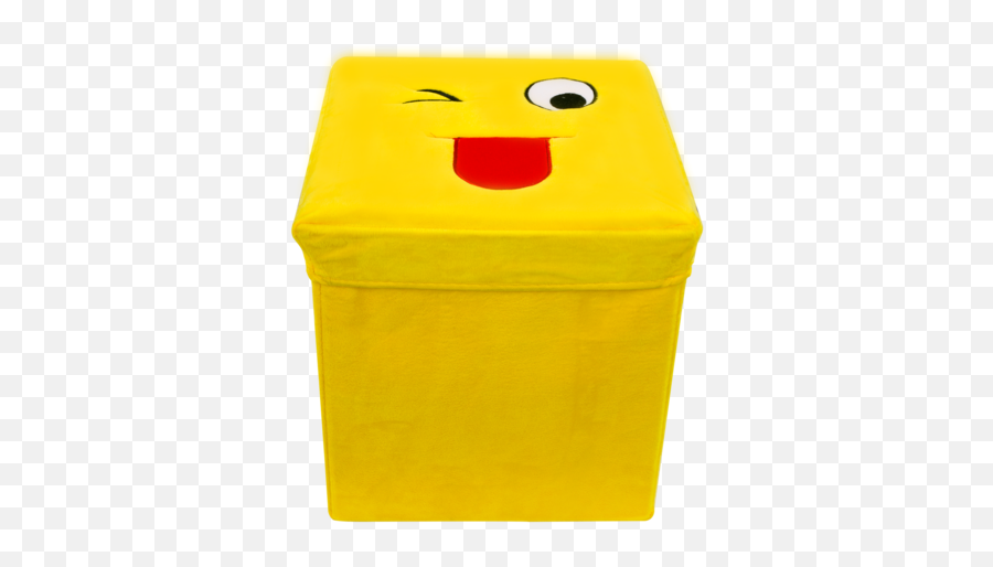 Smiley Storage Boxes - Waste Container Emoji,Box Emoticon