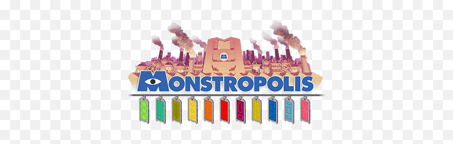 Monstropolis - Kingdom Hearts 3 Monstropolis Logo Emoji,Monsters Inc. Unversed Emotion Screams