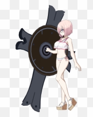 Mashu Kyrielight - Mash Kyrielight Bond Emoji,New Emojis 2019 Swimsuit