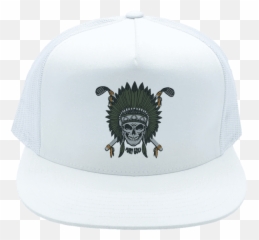 Skull Chief 5 - Panel Trucker Hat For Adult Emoji,Backwards Cap Emoticon