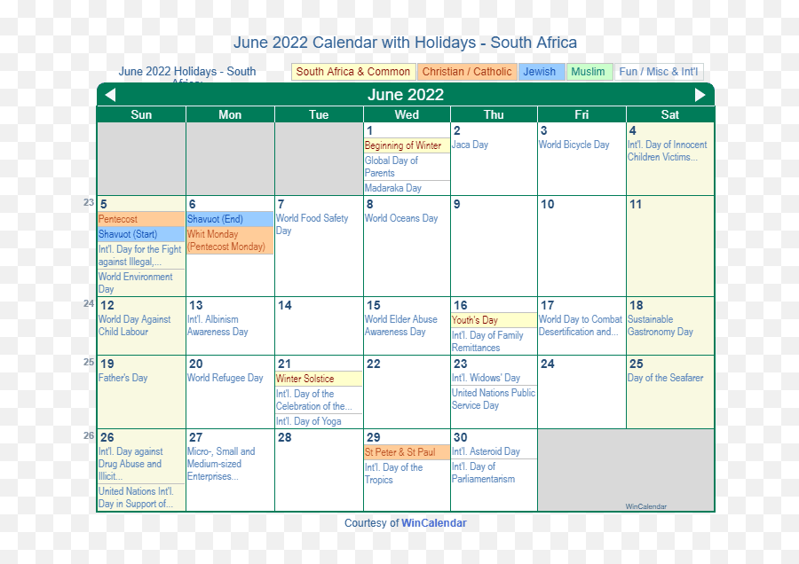 June 2022 Calendar With Holidays - South Africa Events In May 2021 Canada Emoji,Christian Catholic Emojis
