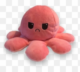 Pulpy Reversible Octopus Plush - Pulpo De Las Emociones Png Emoji,Toys With Emotions