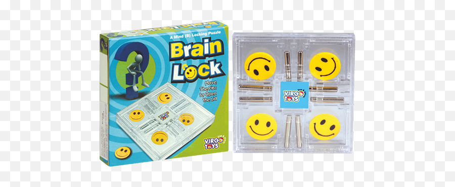 Puzzles - Virgo Toys Happy Emoji,Brain Emoticon