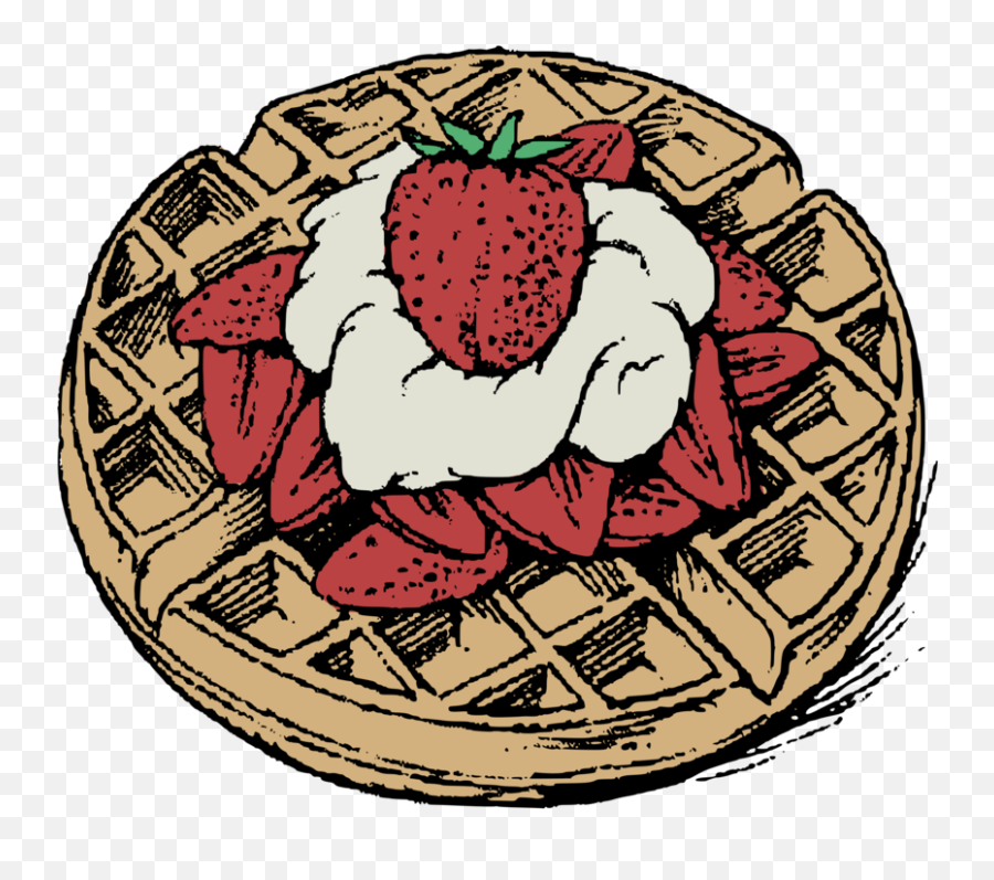 Cuisineplantfood Png Clipart - Royalty Free Svg Png Ice Cream Waffle Cartoon Emoji,Breakfast Waffle Emojis