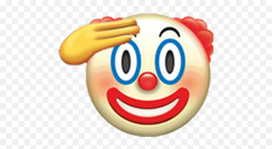 Discord Whatsapp Stickers - Stickers Cloud Clown Emoji Transparent,Frig Emoji
