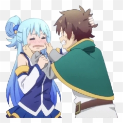 Anime Stickers For Whatsapp Page 27 - Fictional Character Emoji,Aqua Emoticon Konosuba