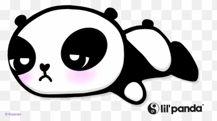 Sleeping Panda Png Clipart - Sleeping Lazy Cartoon Dp Emoji,Lil Boat Emoji