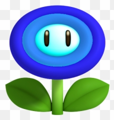Water Flower By Machrider14 - D5alkn3 Mario Power Ups Flower Emoji,Emoticon For Blue Flower