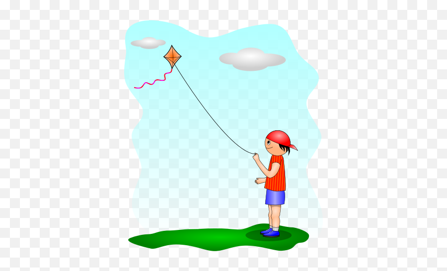 Kite Flying Clipart Png - Clip Art Library Emoji,Wind Kite Emoji