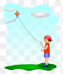 Kite Flying Clipart Png - Clip Art Library Emoji,Wind Kite Emoji