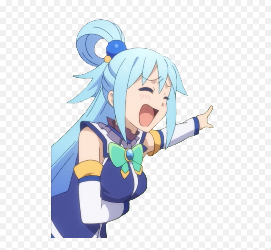 Stickers Set For Telegram - Anime Girl Laughing Png Emoji,Megumin Emoji