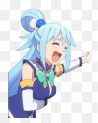 Stickers Set For Telegram - Anime Girl Laughing Png Emoji,Megumin Emoji