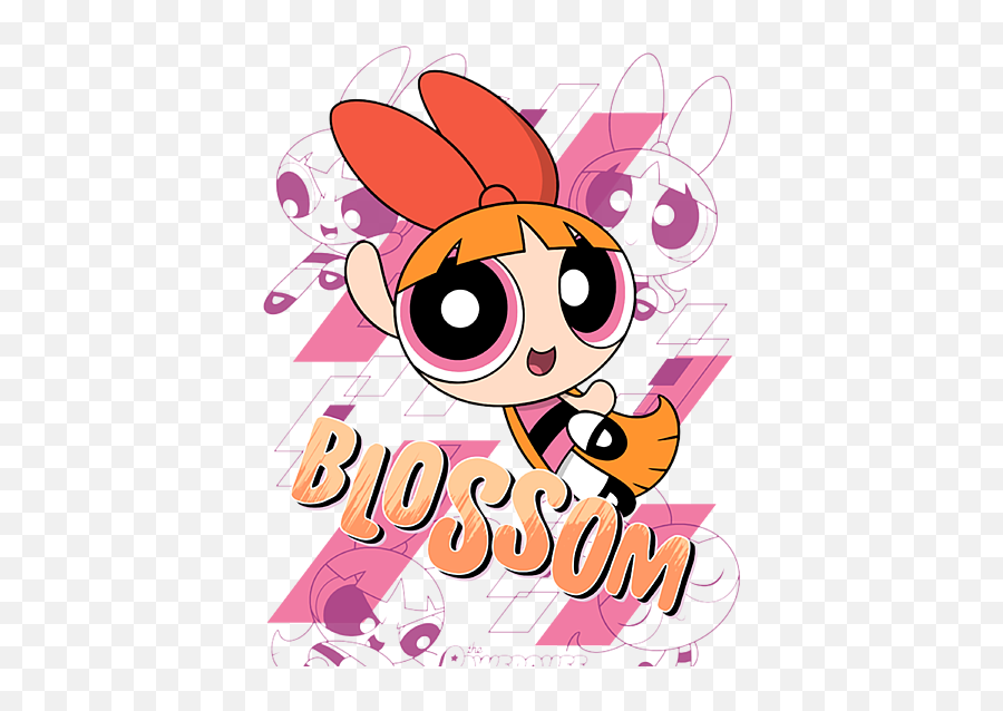 Cn The Powerpuff Girls Blossom Moves Kids T - Shirt For Sale Emoji,Powerpuff Emoticon