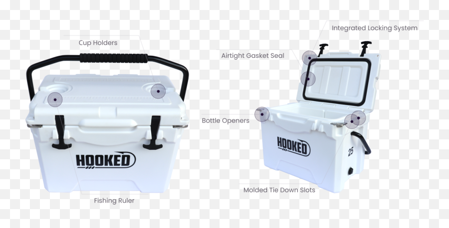 Hooked 25 U2013 Hooked Coolers Emoji,Cabela Grey Emotion Wrangler