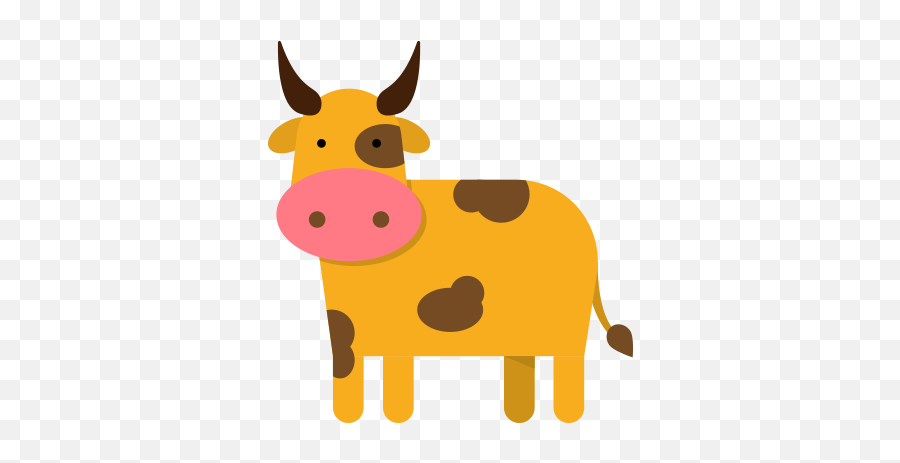 Cow Illustrations - Cow Illustration Vector Png Clipart Emoji,Cow Emoji