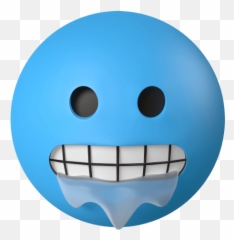 3d Emoji U2014 Premium Quality Illustrations,Blue Food Emoji