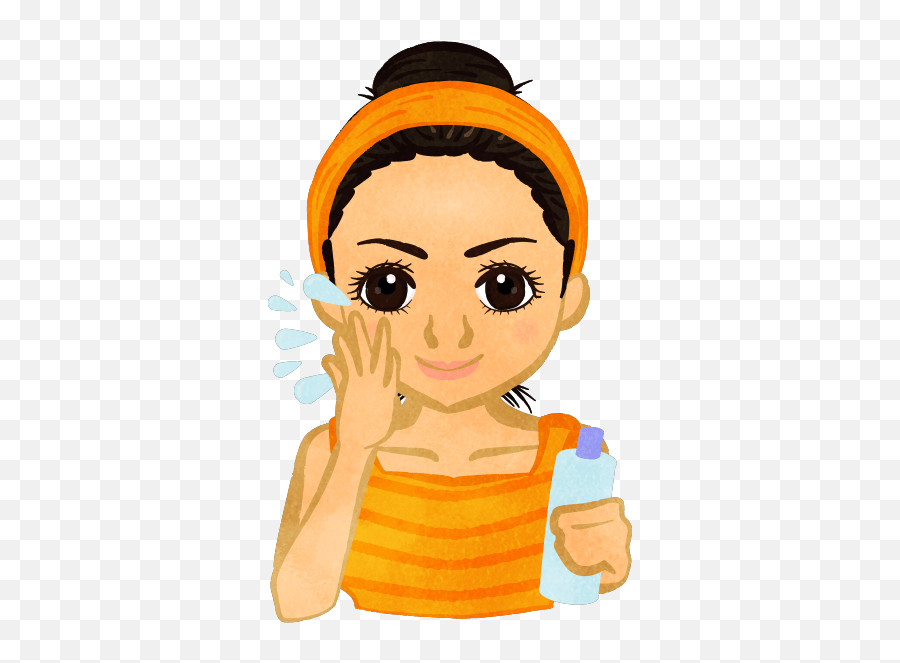 Lady Putting Skin Lotion On - Cute2u A Free Cute Emoji,Bald Woman Emoji