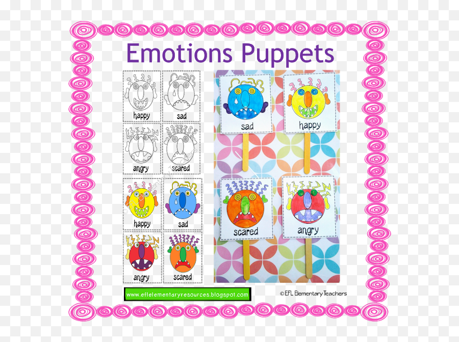 Esl Emotions Or Feelings Unit - Decorative Emoji,Emotions In Writing