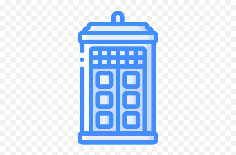 Tardis - Waste Container Emoji,Tardis Emoticon Facebook