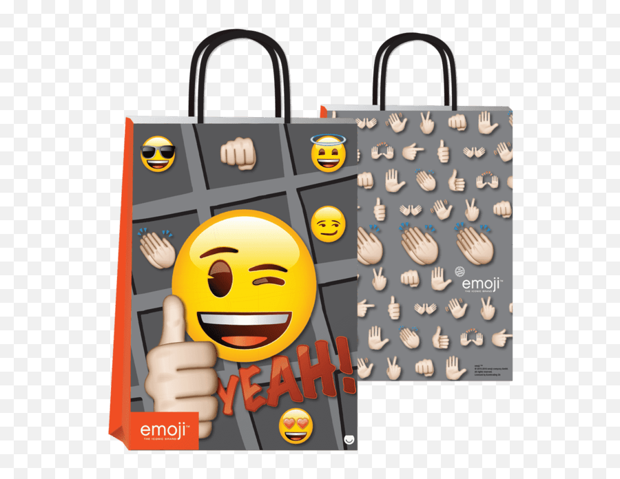Bolsa Emoji Yeah 22x10x30 - Smiley Full Size Png Download,Emoji Picture Download