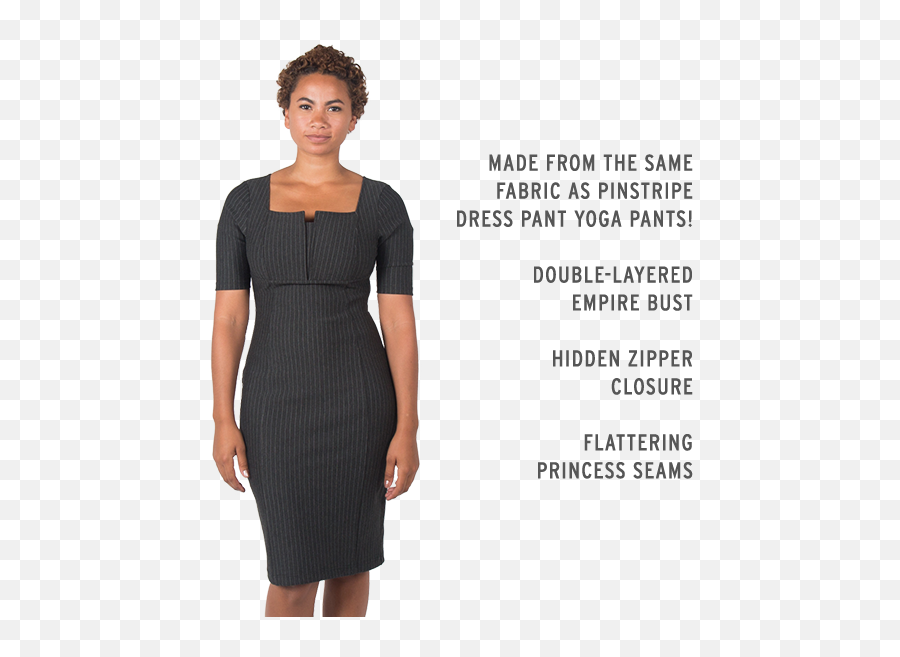 Executive Ponte Dress - Basic Dress Emoji,Female Emoji Pants