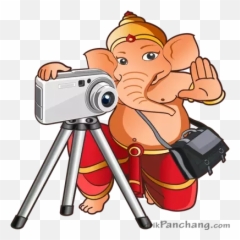 Who Is The Best Wedding Photographer - Lord Ganesha With Camera Emoji,Emotion Album Gurgaon