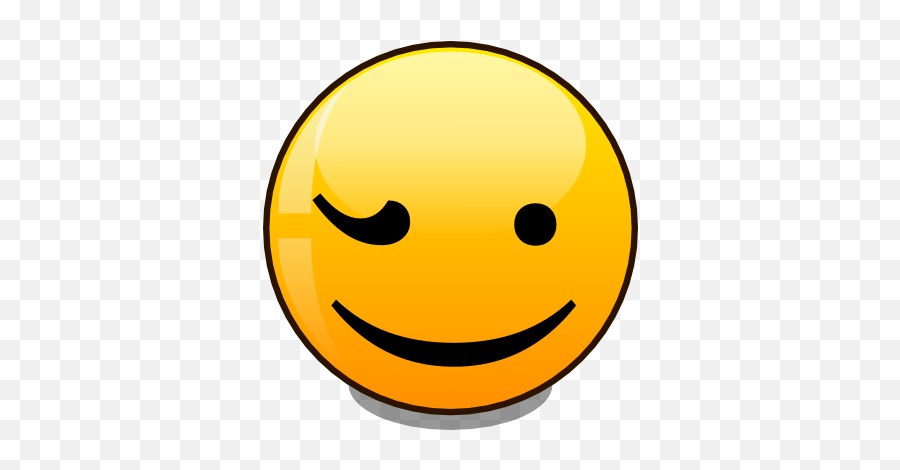 Blinke Smiley Png 5 Png Image Emoji,Emoticons Blink