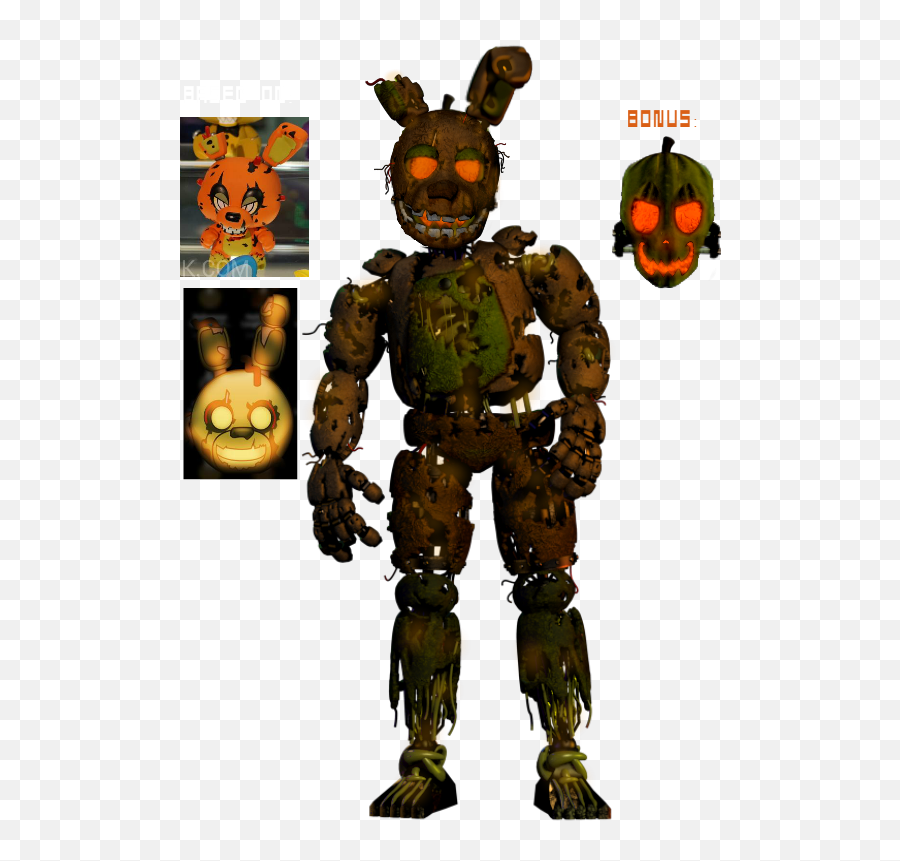 Halloween Sprintrap Or As I Like To - Springtrap Five Night At 3 Emoji,Trap Emoji App