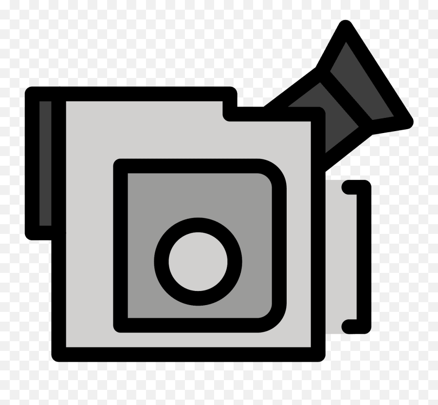 Video Camera Emoji Clipart - Video Camera Emoji,Video Emoji