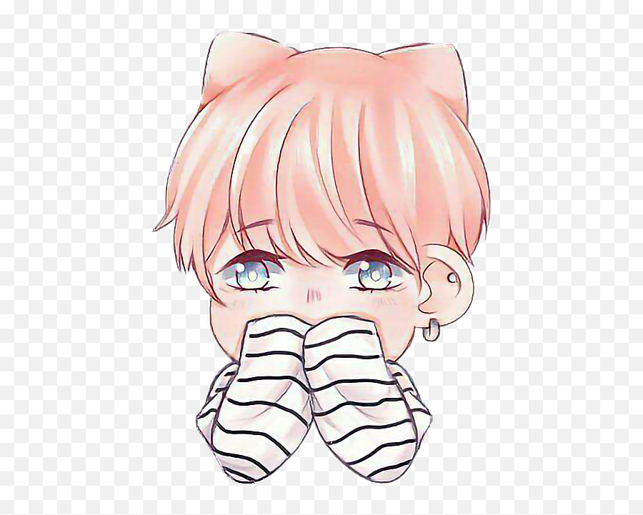 Bts Drawing Fan Art - Cute Park Jimin Fanart Emoji,How To Draw Chibi Emotions