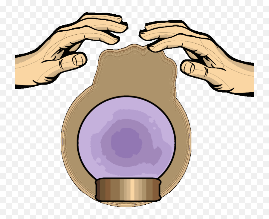 Input Crystal Ball With Hands Clipart - Full Size Clipart Png Ball Crystal Hand Emoji,Magic Ball Emoji