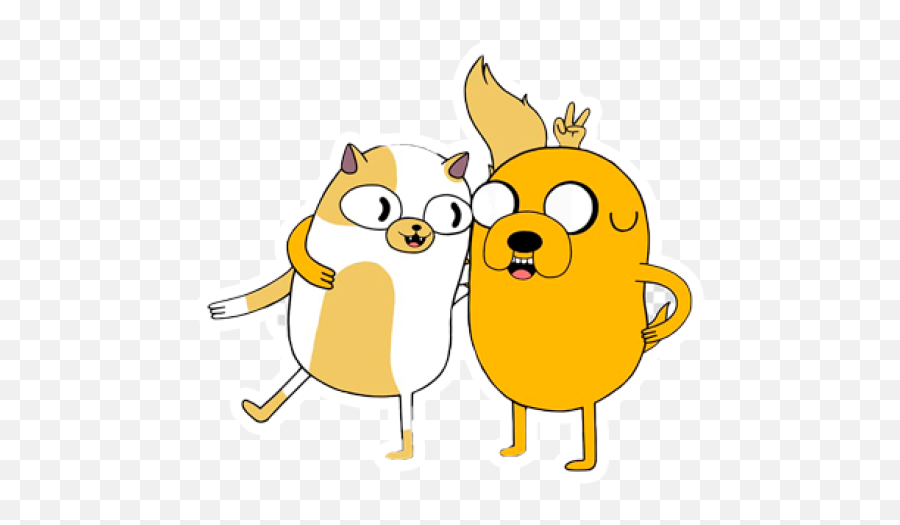 Sticker Maker - Jake The Dog Adventure Time Jake And Cake Adventure Time Emoji,Jake The Dog Emoji