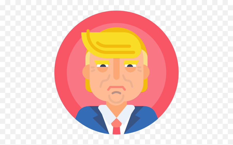 Avatar Male President Trump Free Icon Of Xmas Giveaway - Trump Icon Png Emoji,Trump Emoticons For Android Texting