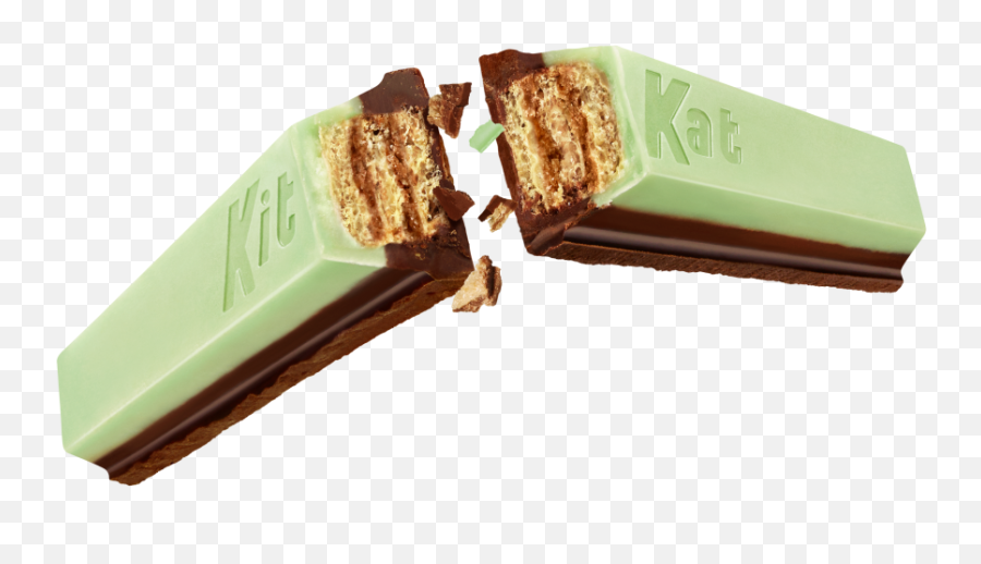 Mint Dark Chocolate Candy Bars - Mint And Dark Chocolate Kit Kat Emoji,Chocolate Emoji