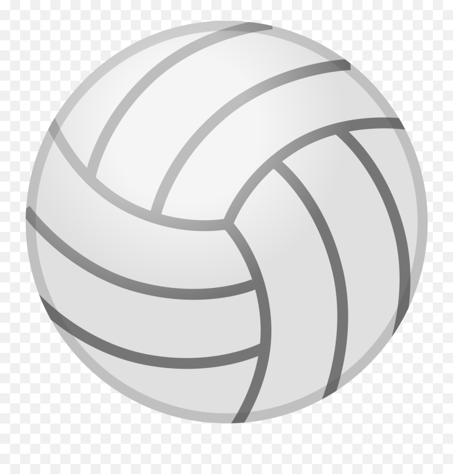 Volleyball Icon - White Volleyball Ball Png Emoji,Noncopyright Game Emojis