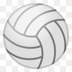 Volleyball Icon - White Volleyball Ball Png Emoji,Noncopyright Game Emojis