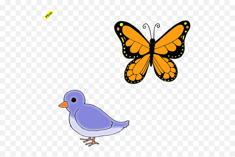 Similarities And Differences - Big And Small Butterfly Clipart Emoji,Emoji Quiz Boating Tiger Arab
