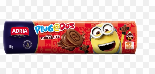 Adria Plugados Chocolate 140g - Biscoito Plugados Emoji,Emoticons Meu Malvado Favorito