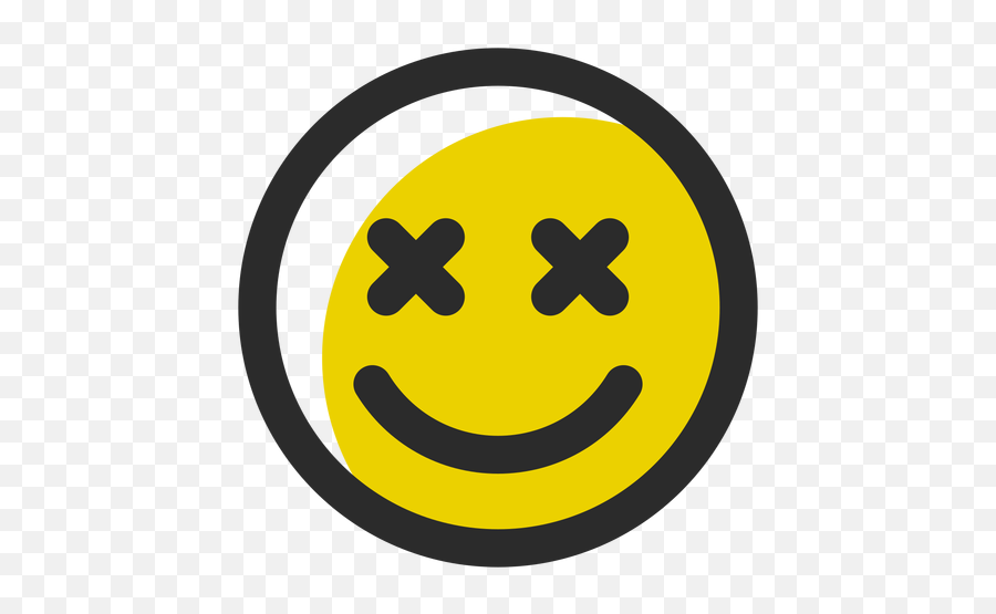 X Eyes Colored Stroke Emoticon Ad Spon Affiliate - Emoji Con Ojos De X,Brain Emoticon