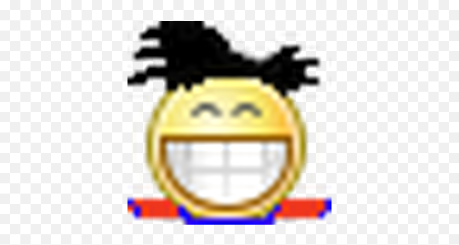 Gaim Emotes - Wide Grin Emoji,Dbz Goku Emoticon