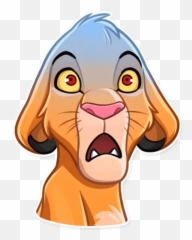 Lion King Whatsapp Stickers - Stickers Cloud Sticker Emoji,The Lion King Discord Emojis