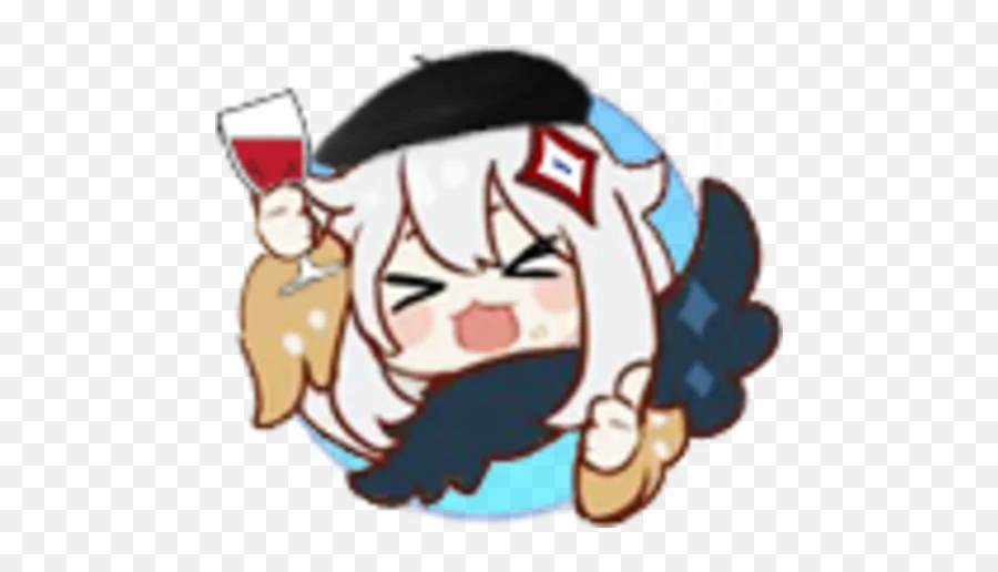 Sticker Maker - Paimon Cheers Emoji,Girls Und Panzer Emojis