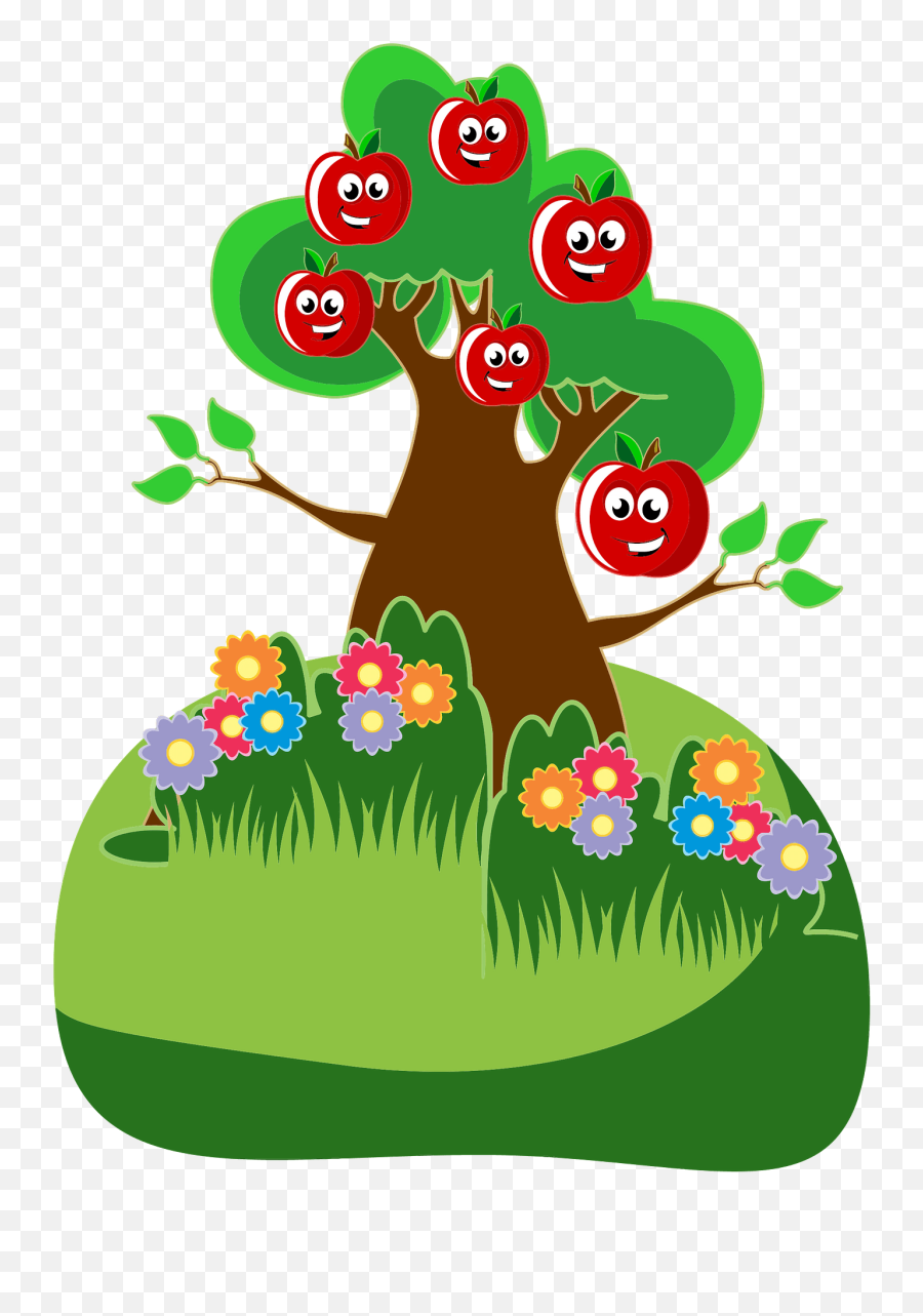 Apple Tree Free Svg - Worksheet Of English For Class 1 Emoji,Dancing Lady Apple Emoji