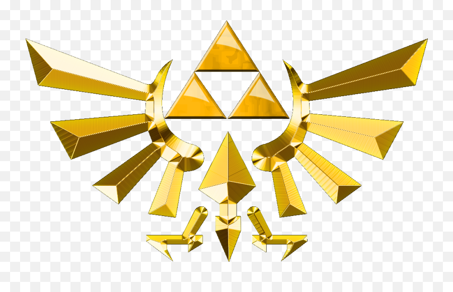 The Legend Of Zelda Triforce Png Image - Zelda Logo Triforce Emoji,Triforce Emojis