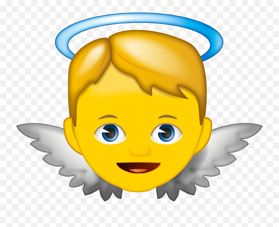The Baby Angel Emoji - Fictional Character,Homo Emoji