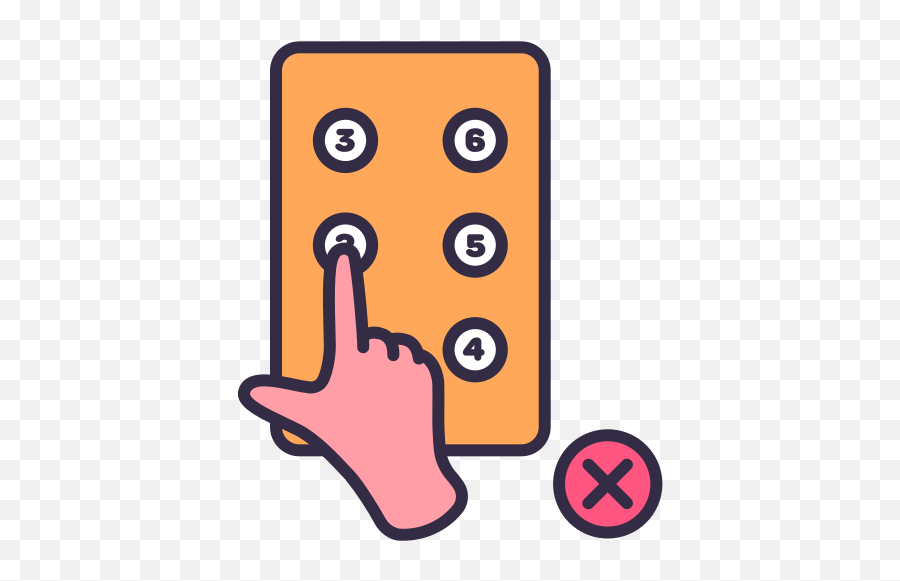 Dont Touch Lift Elevator Disease Infect Prohibited Emoji,Biting Fingers Emoticon
