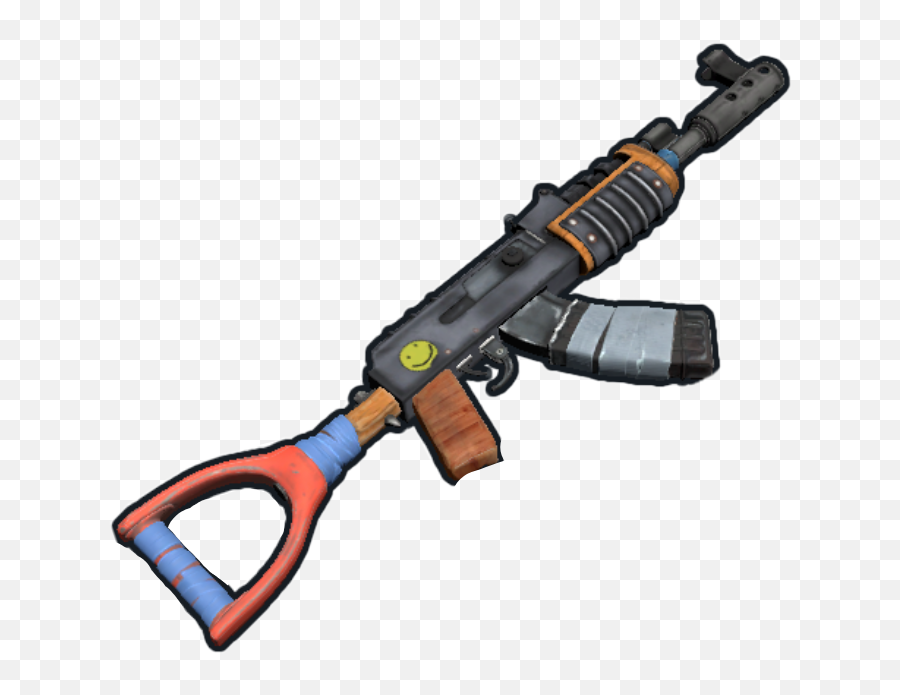 Rust Playrust Ak Ak47 Rustak Sticker - Assault Rifle Rust Emoji,Ak47 Emoji Copy And Paste