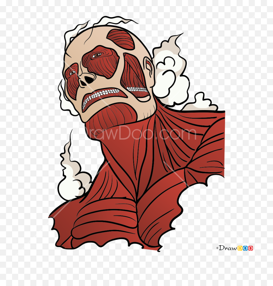 How To Draw Colossal Titan Attack On Titan Emoji,Attack On Titan Emotions Meme